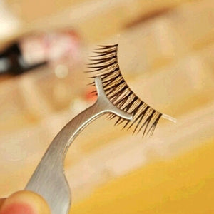 1 PCS Makeup Auxiliary Tool Multifunctional Eyelashes False Stainless Tweezers Clip Fake Eye Lashes Make Up Tools