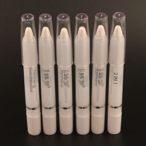 LEARNEVER White Eyeliner Pencil Cosmetic white pen brighten makeup glitter sexy Eye liner bright colored eyeliner eye pencil