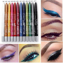 2017 MENOW Professional Makeup Eye Shadow Waterproof Glitter Eyes Eyeshadow & Eyeliner Pencils 12pcs/lots