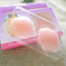 Women's hot reusable Invisible Self Adhesive Silicone Breast Chest Nipple Cover Bra Pasties Pad Petal Mat Stickers Accessories