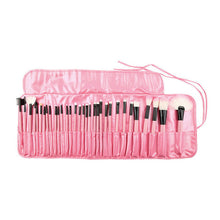 Top Quality  Woman 32Pcs Make Up Tools Pincel Maquiagem Professional Superior Cosmetic Makeup Brush Set Kit + Pouch Bag Case