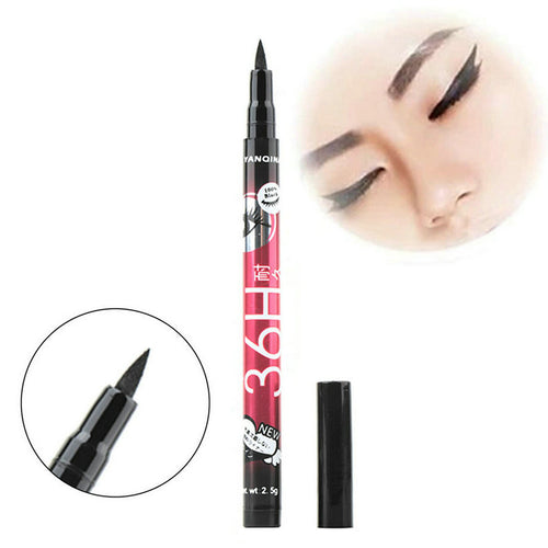 Hot New 1Pcs Black Eyeliner Waterproof Liquid Eye Liner Pencil Pen Make Up Beauty Comestic
