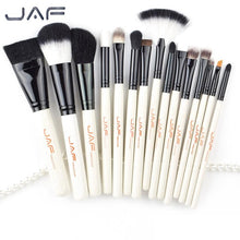 JAF Brand 15pcs/set High Quality Professional Makeup Brushes Set Facial Make Up Blush Powder Foundation Cosmetic Brush Tool