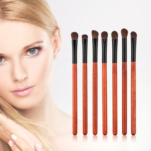 7 pcs/Set  Professional Eyeshadow Brush Makeup Brushes Eye Makeup Tools Cosmetic Set Kit  Drop Shipping Wholesale