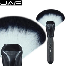 JAF Pro Synthetic Hair Large Fan Shape Makeup Brush Powder Highlighter Contour Soft Foundation Make up Brush Cosmetic Tool