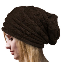 Women Lady Fashion Warm Winter Crochet Knitting Hat Girl Baggy Beanie Hat Ski Cap N3020