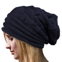 Women Lady Fashion Warm Winter Crochet Knitting Hat Girl Baggy Beanie Hat Ski Cap N3020