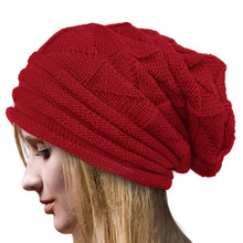 Women Lady Fashion Warm Winter Crochet Knitting Hat Girl Baggy Beanie Hat Ski Cap N3020