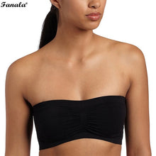 Womens sexy lingerie Bra With Pad Casual Sexy Strapless  Chest Wrap Stretch Bra With Pad N3020