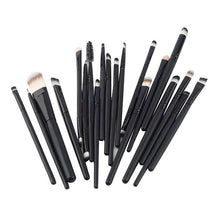 20 pcs/set Makeup Brushes set Eye Shadow Foundation Eyeliner Eyebrow Lip Brush Cosmetics Tools Kits beauty Make Up Brush 2017