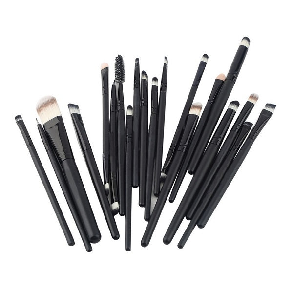 20 pcs/set Makeup Brushes set Eye Shadow Foundation Eyeliner Eyebrow Lip Brush Cosmetics Tools Kits beauty Make Up Brush 2017