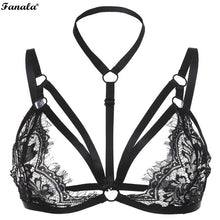 Eyelash Fringe Halter Lace Bralette Pestanas flecos cabestro encaje bralette N3020