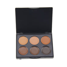 New Professional 6 Color Mini Concealer Palette Make Up Black Eyes Marks Conceal Foundation Cosmetic Palettes FM88