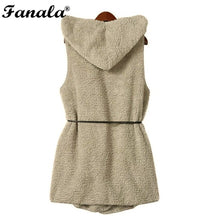 2018 Women Spring Wool Blend Vest Waistcoat Ladies Winter Long Vest Coat Sleeveless Jacket Coat Plus Size Veste Femme Gilet#30