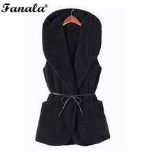 2018 Women Spring Wool Blend Vest Waistcoat Ladies Winter Long Vest Coat Sleeveless Jacket Coat Plus Size Veste Femme Gilet#30