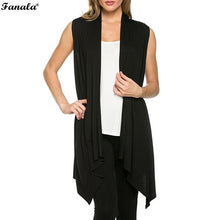 2018 Autumn Cardigan Female Sweater Women Plus Size Spring Sleeveless Cardigan Open Stitch Top Asymmetrical Long Vest Poncho