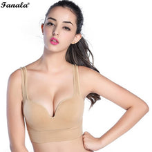 Women  Bra New Women Seamless Padded Bra Fitness Tank Tops Racerback N3020