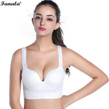 Women  Bra New Women Seamless Padded Bra Fitness Tank Tops Racerback N3020