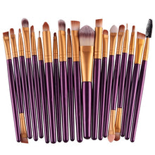 20pcs/set Makeup Brushes Pro Blending Eyeshadow Powder Foundation Eyes Eyebrow Lip Eyeliner Make up Brush Cosmetic Tool