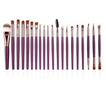 20pcs/set Makeup Brushes Pro Blending Eyeshadow Powder Foundation Eyes Eyebrow Lip Eyeliner Make up Brush Cosmetic Tool