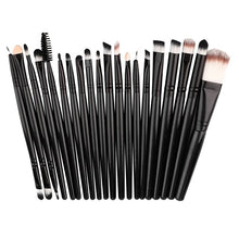 20pcs/set Makeup Brushes Pro Blending Eyeshadow Powder Foundation Eyes Eyebrow Lip Eyeliner Make up Brush Cosmetic Tool