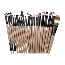 20pcs/set Makeup Brushes Pro Blending Eyeshadow Powder Foundation Eyes Eyebrow Lip Eyeliner Make up Brush Cosmetic Tool
