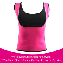 DropShipping S-6XL 2017 Women Hot Neoprene Body Shapers Slimming Waist Slim Vest Plus Size Black Rose Blue Purple shape tops