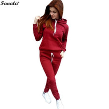 2018 Women Two Piece Set Female Spring Tracksuit Hoodies Sweatshirt Top + Pants Ladies Long Sleeve Outfit Femme Sporting Suits