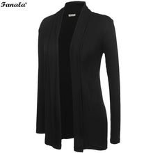 Women Basic Long Sleeve Solid High-low Open Front Long Cardigan Cardigan largo delantero abierto alto bajo N3020