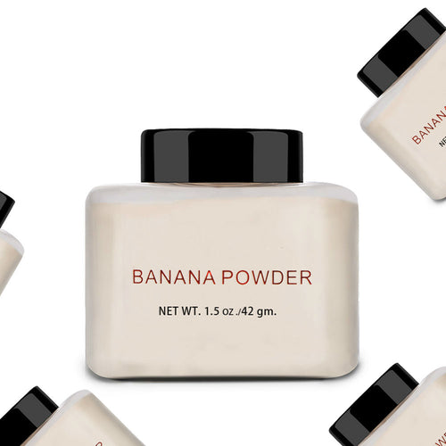 Brand Banana Powder 42g Bottle Luxury Powder Banana Loose Face Powder Foundation Beauty Makeup highlighter for face
