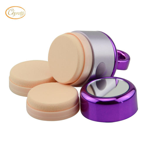 3D electric smart foundation facial  massage puff foundation powder shaker, puff sponge makeup flutter massager